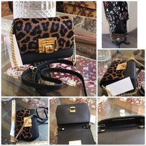 Michael Kors Tina Small Clutch haircalf crossbody